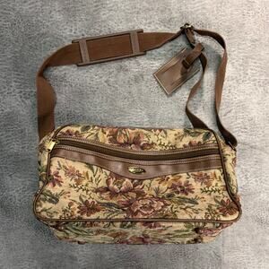 Vintage Jaguar Floral Shoulder Bag